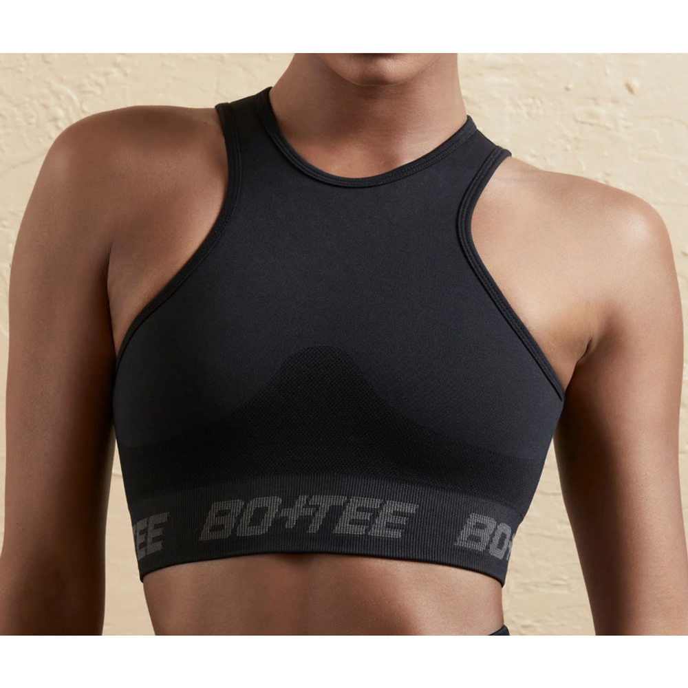 NWT Bo+Tee Sz.XS Knockout Crop Top Sports Bra Athcore Sportcore Athleisure